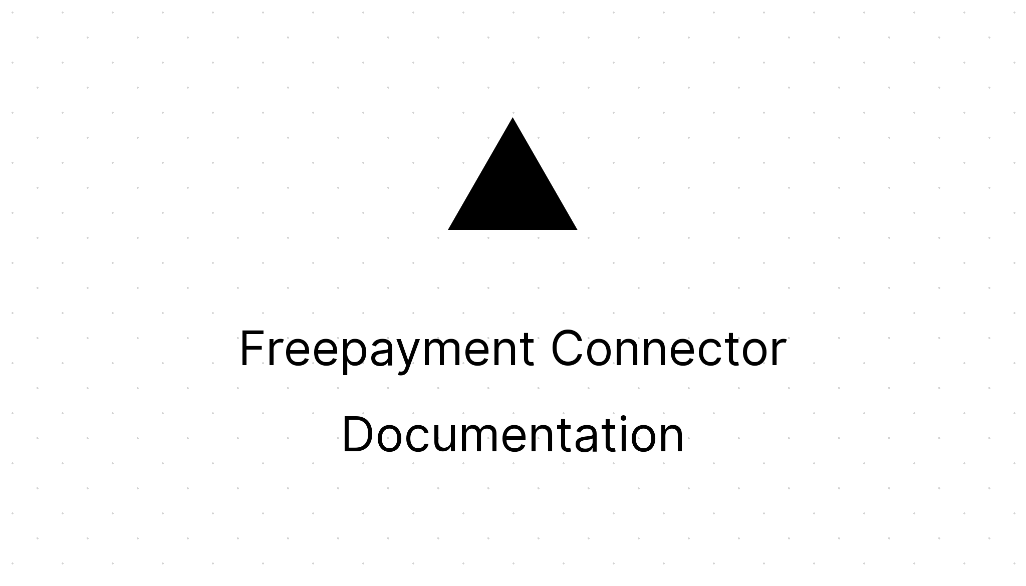 Freepayment Connector Documentation Corefy